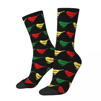 Нови мъжки чорапи Harajuku Ajax, чорапи с три птичками, Bob Marley, спортни дамски чорапи, пролет, лято, есен, Зима