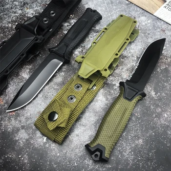 GB 1500 фиксирано острие на нож военна подготовка на високо качество на открито, къмпинг, лов оцеляване тактически джобен EDC инструмент ножове
